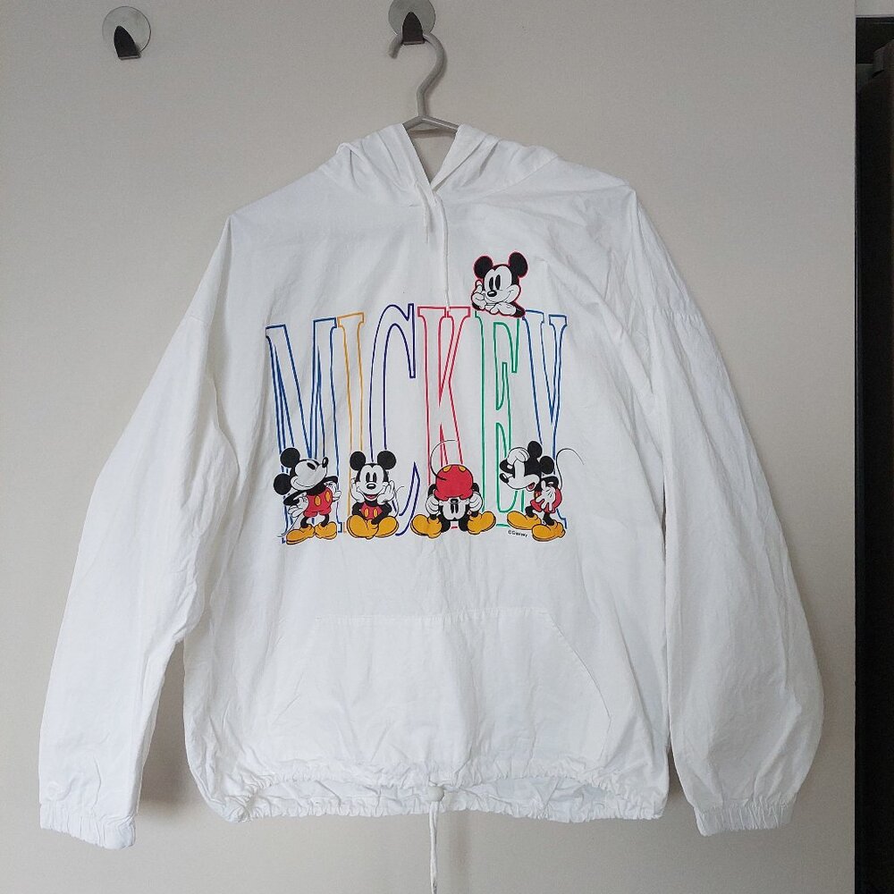 Vintage 1990s Mickey & Co Mickey Mouse Graphic Disney Hoodie Pullover Unisex L